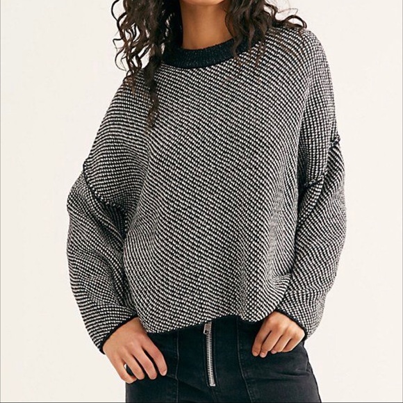 Free People Keep Me In Mind Pullover Sweater - Picture 1 of 5